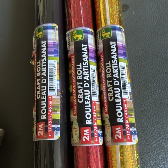 6 rolls of various papers - Picture 5 of 5